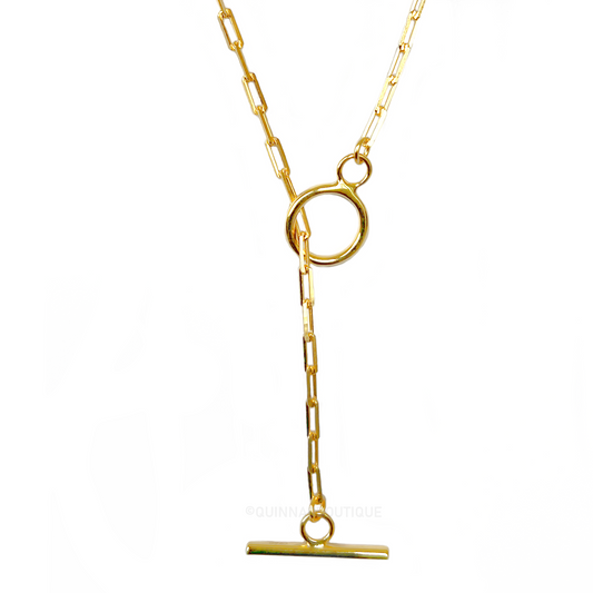 Mercure Link Chain choker hálsketa - 18k gold plated