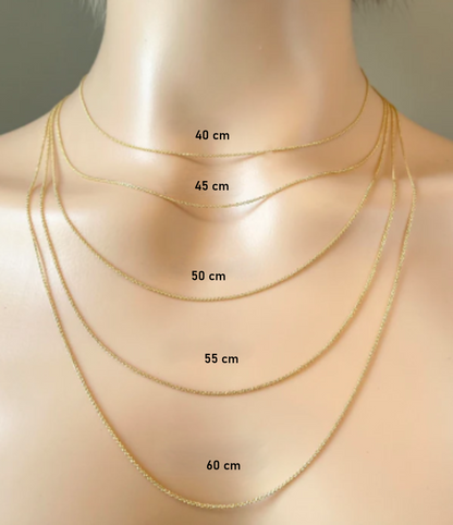 Mercure Link chain hálsketa - 18k gold plated